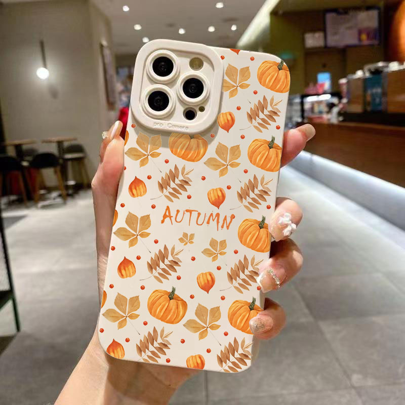 Autumn Maple Leaves Pumpkin Pa - Phone Cases Xiaomi 15 review and price