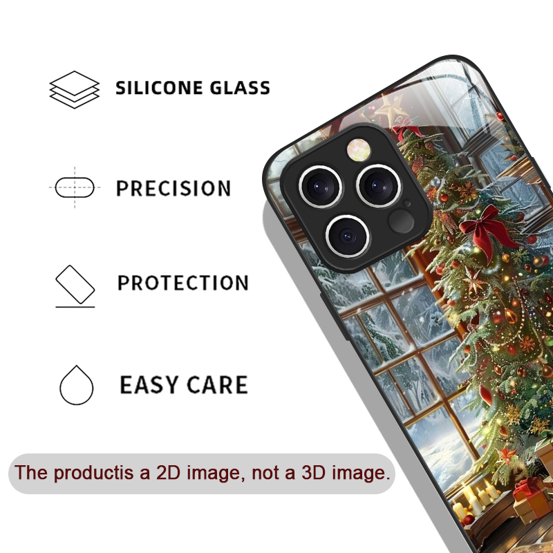 Christmas Tree Gift Snowy Town - Phone Cases Xr Iphone review and price