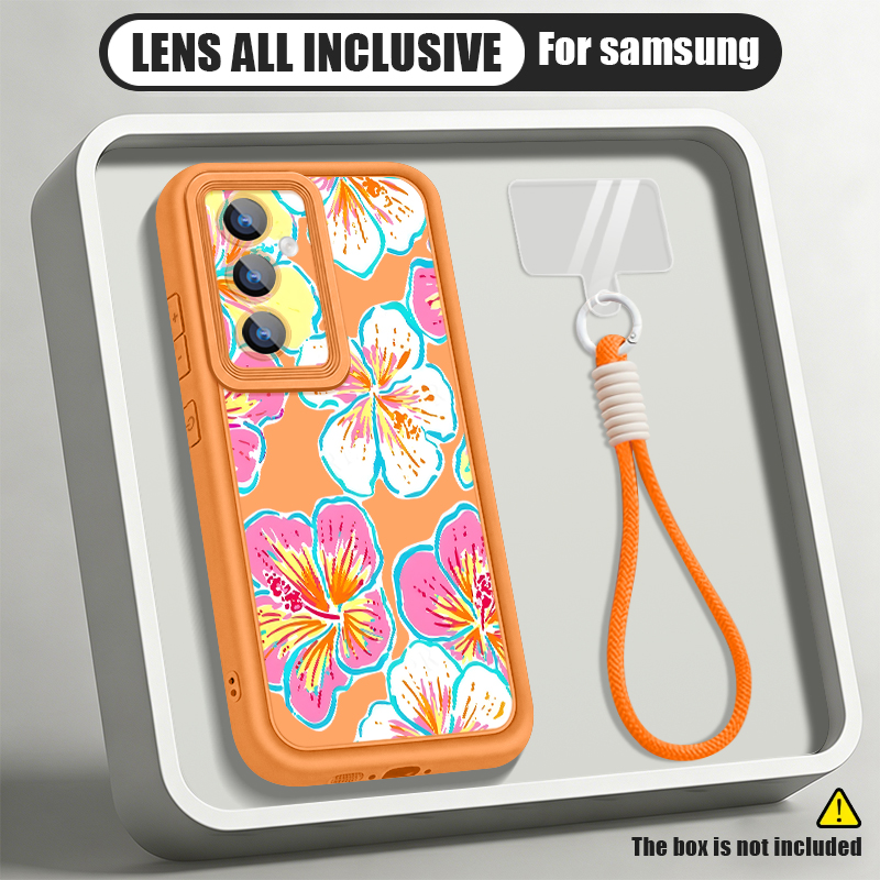Flower Pattern Lanyard Phone C - Phone Cases Galaxy A16 5G review and price